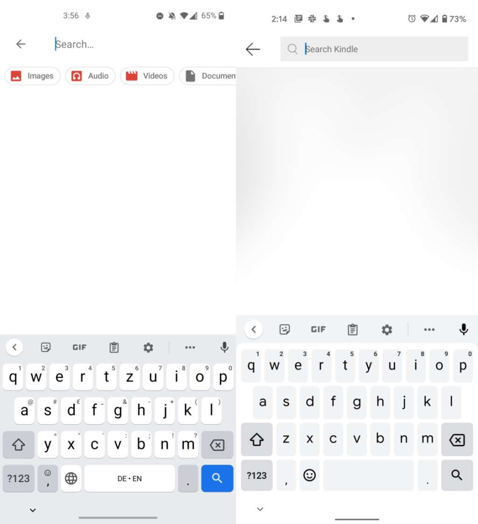 teclado Android Google estética mudança
