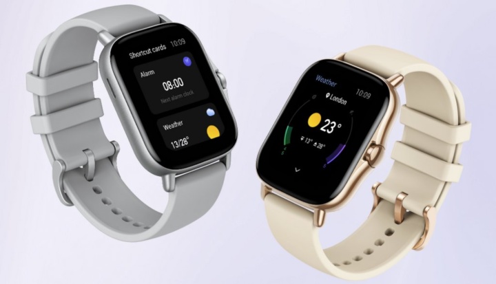 Smartwatches Amazfit GTR 2 e GTS 2 chegam em breve ao mercado global