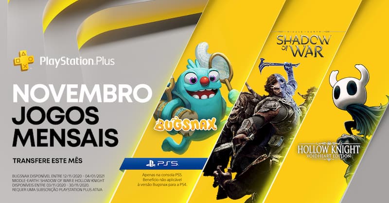 PS Plus: Jogos Gratuitos para Novembro de 2016 – PlayStation.Blog BR