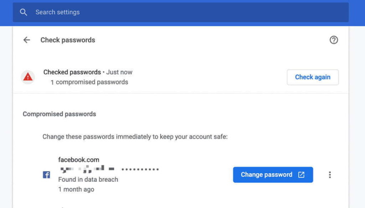 Chrome Google passwords segurança atualização