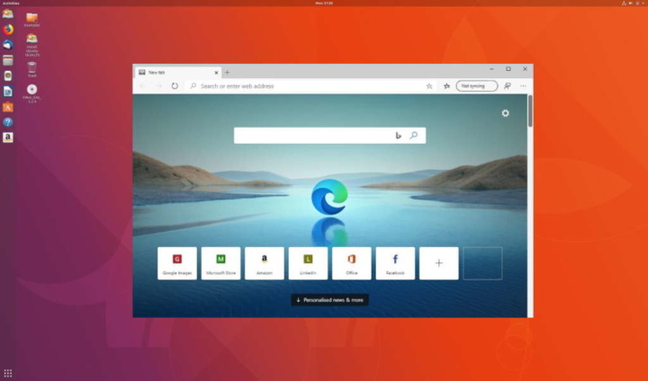 Edge Linux browser platform features