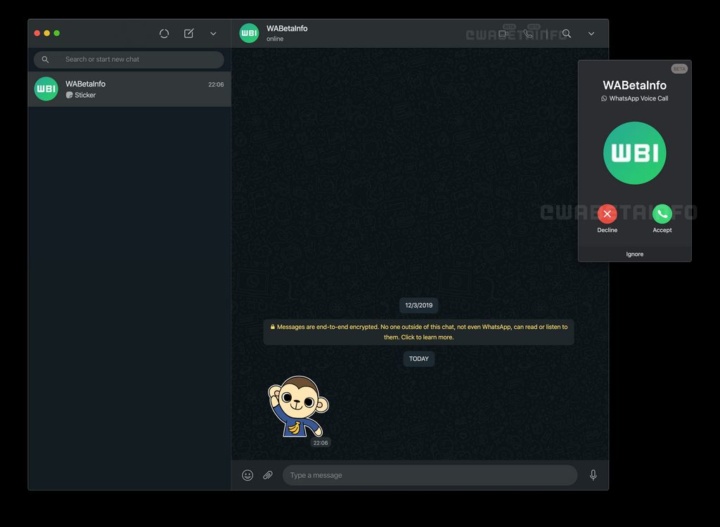 WhatsApp: Chamadas estão a chegar à versão Web e Desktop