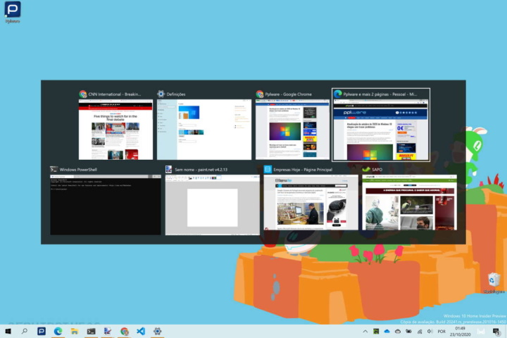 Edge Windows 10 Alt+Tab separadores Microsoft