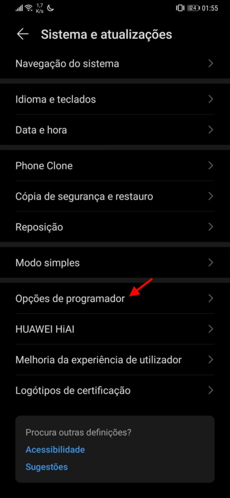 processos Android smartphone correr apps