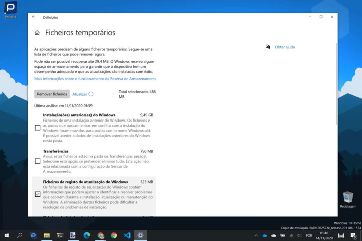 Windows 10 Microsoft versão Windows.old problema