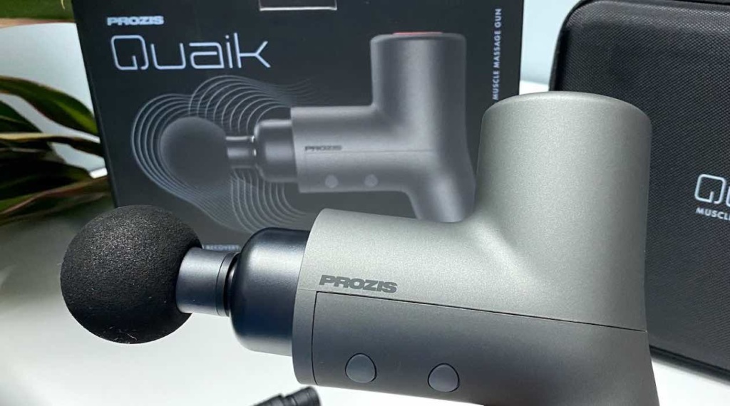 Quaik: pistola de massagem muscular está com 20% de desconto