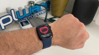 Imagem Apple Watch para medir a pressão arterial