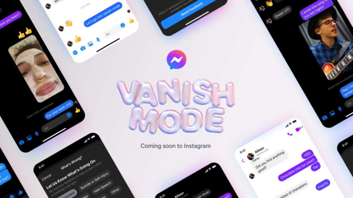 Vanish Mode Messenger mensagens desaparecem Facebook