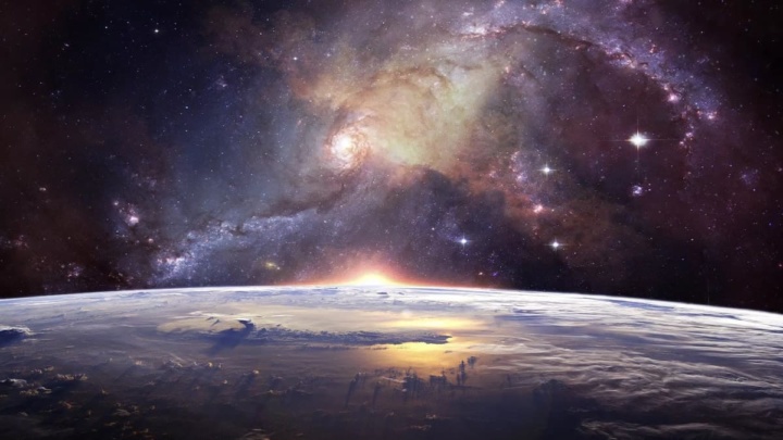 Imagem da nossa galáxia onde poderão existir planetas com vida