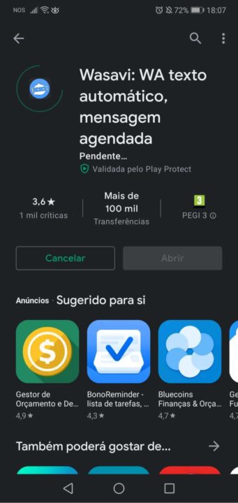 Instalar Wasavi.