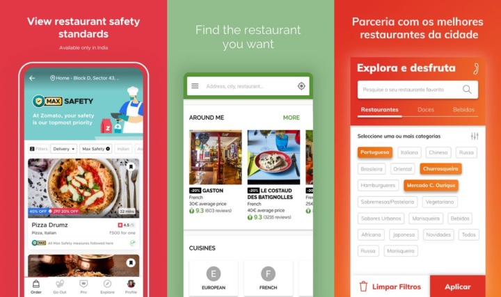 AppGallery: As apps que o vão ajudar a comer bem e a encontrar a melhor comida
