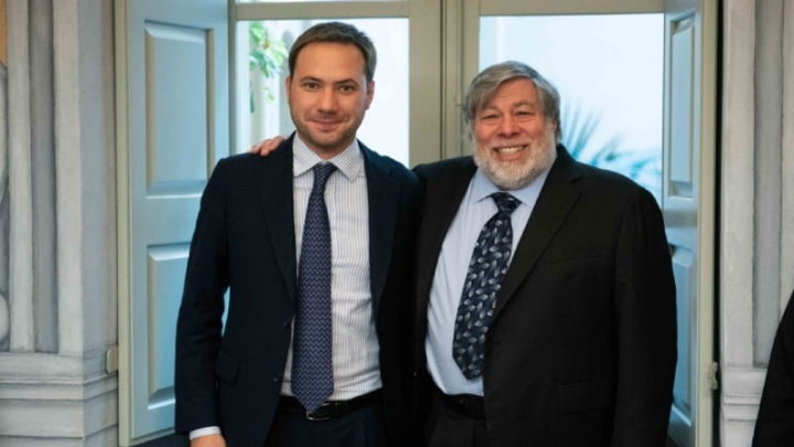 Steve Wozniak e Jacopo Visetti.