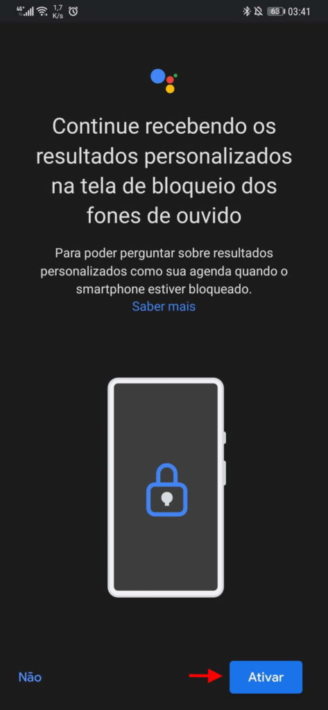 Assistente Google Android auscultadores cabo