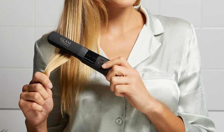 GLAM: O gadget que é uma escova portátil alisadora de cabelo