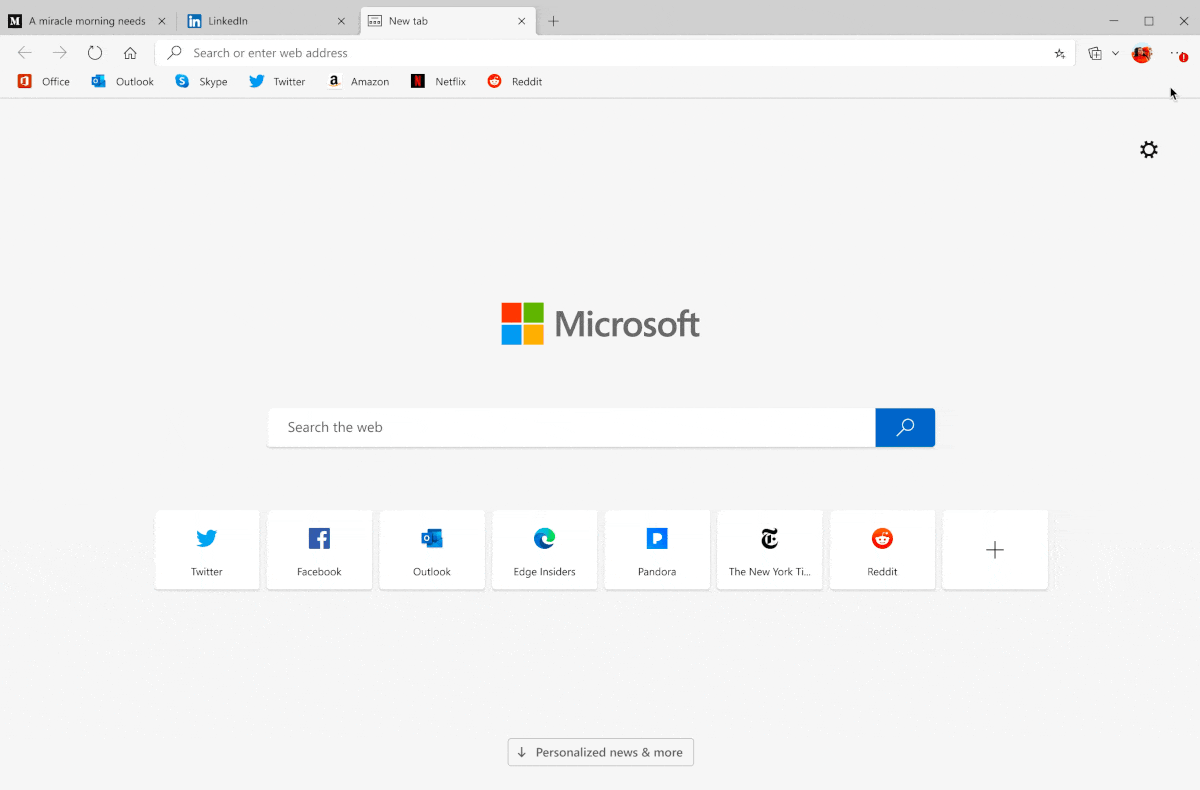Edge Microsoft browser passwords segurança