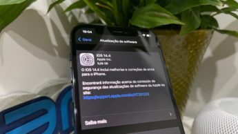 Imagem iPhone 12 Pro com iOS 14.4 RC