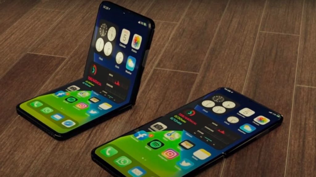 Dois protótipos diferentes do iPhone dobrável passaram no teste