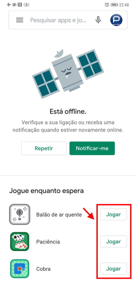 jogos Play Store Android offline smartphone