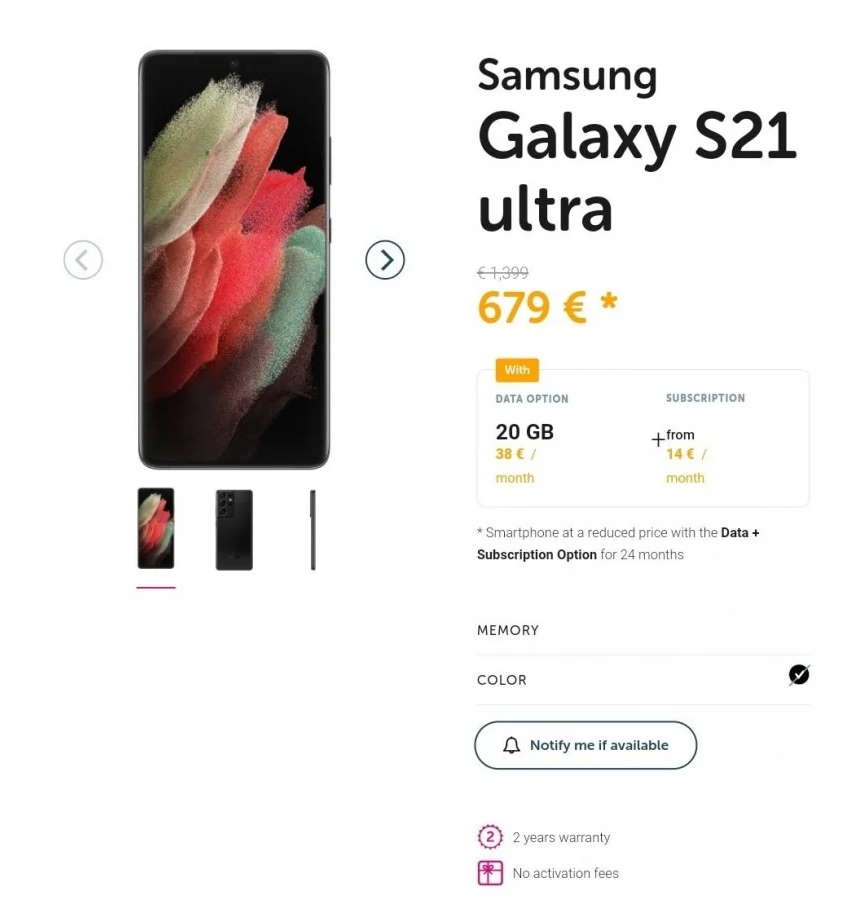 Galaxy S21 Samsung preço custar smartphone