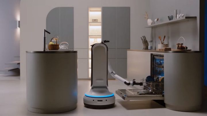 Samsung apresenta robôs domésticos que fazem pequenas tarefas
