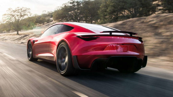 Tesla Roadster Elon Musk mercado elétrico