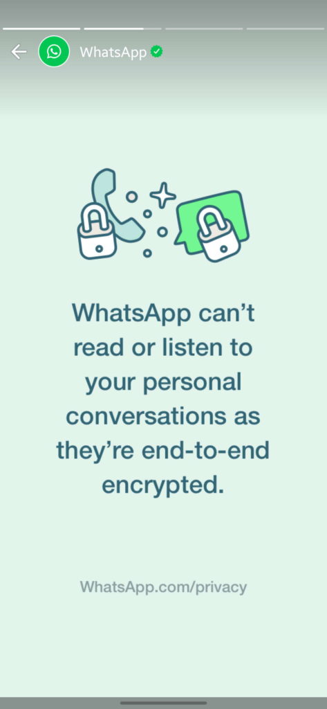 WhatsApp Facebook privacidade segurança dados