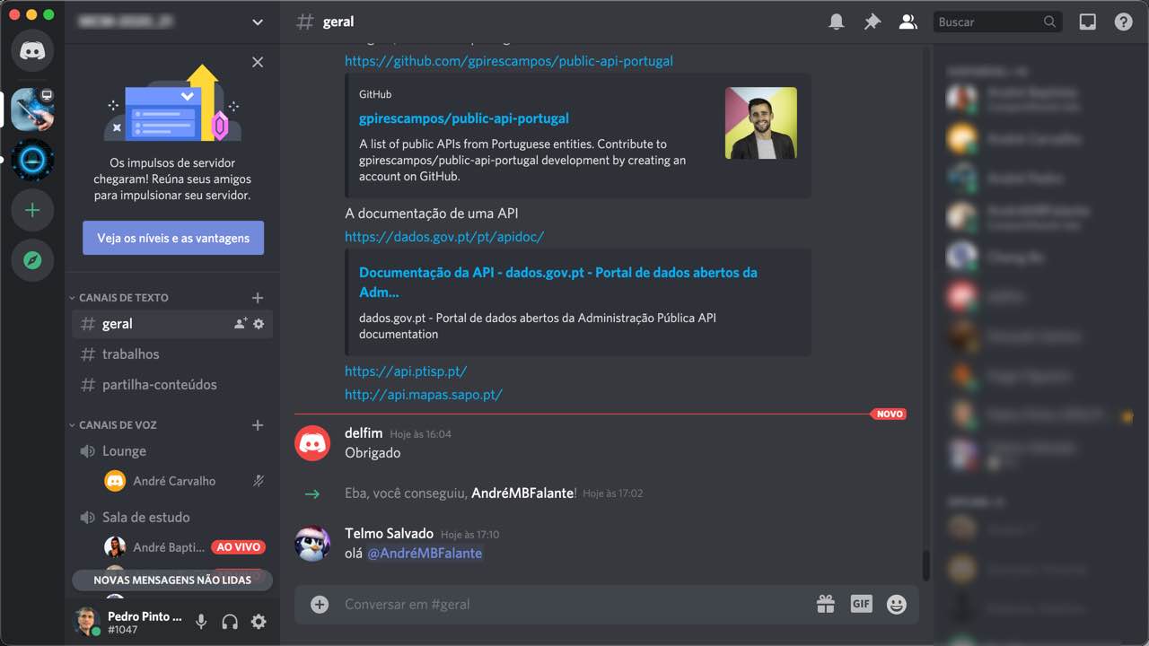 Discord: Como seguir canais, comunidades e o Pplware