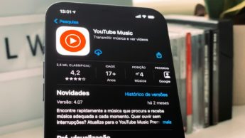 Imagem YouTube Music para substituir Google Play Music