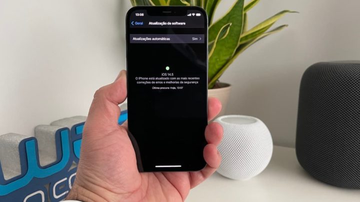 iphone 12 Pro com iOS 14.5 beta 1 com novidades no processo Google Safe Browsing