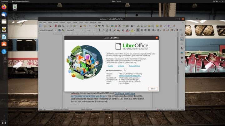 LibreOffice 7.1: Uma "Suite Office" completamente de borla