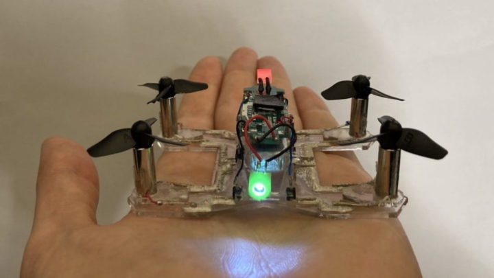 Drone construído através do sistema do MIT