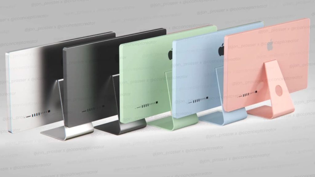 Novo iMac com Apple Silicon poderá ter um aspeto colorido estilo iPad Air