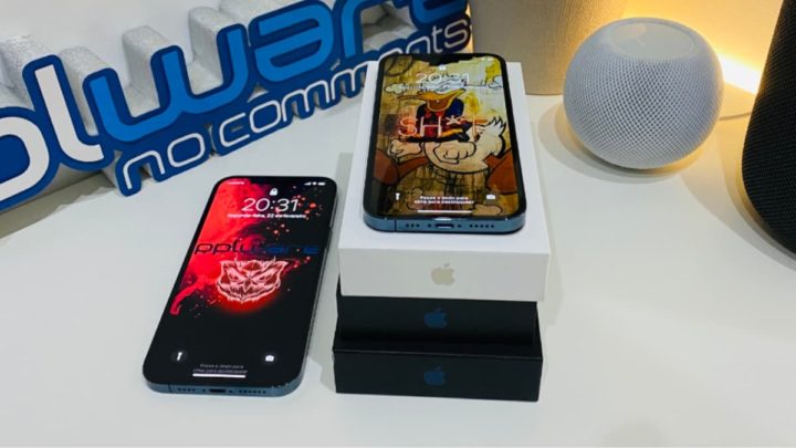 Imagem smartphones da Apple, iPhone 12 Pro e iPhone 12 Pro Max