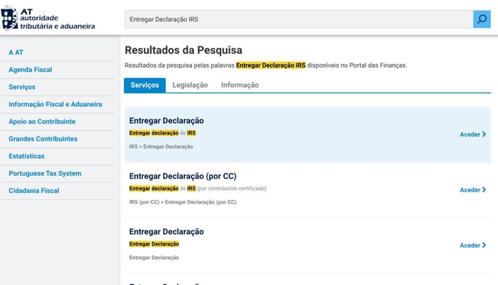 Já pode submeter a sua declaração de IRS no Portal das Finanças