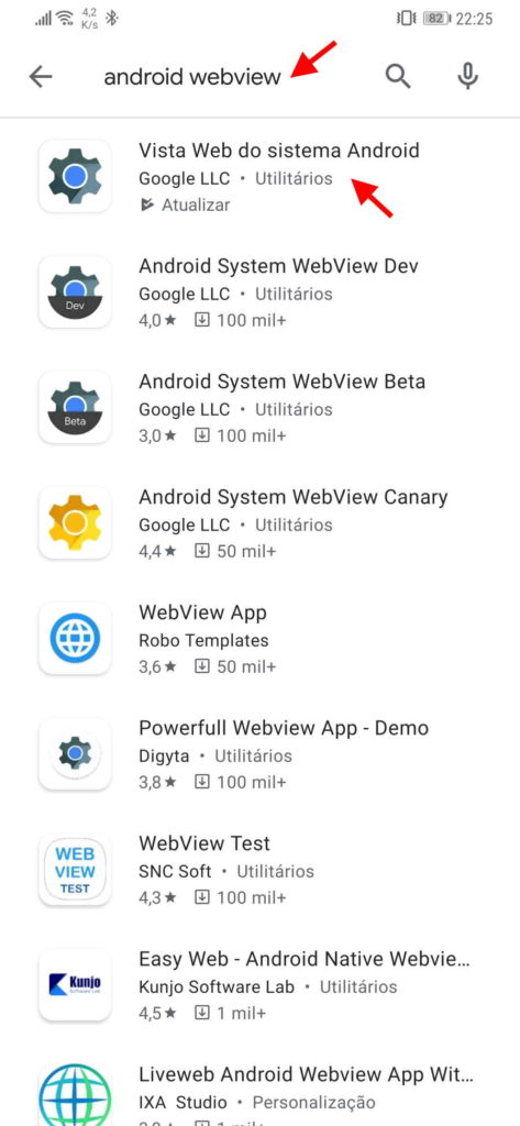 Android Google problema apps atualização