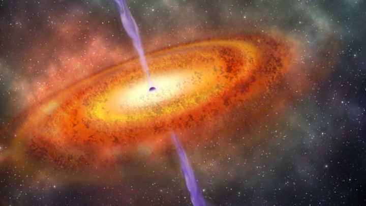 Astrónomos detetam no quasar P172+18 fonte de emissão de ondas de rádio 