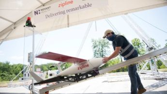 Zipline, entrega de fármacos através de drone