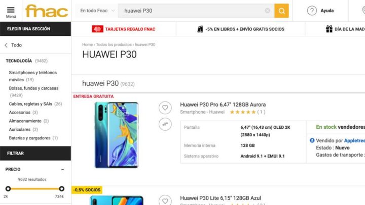 Justiça obriga FNAC a "entregar" Huawei P30 por apenas 124 euros