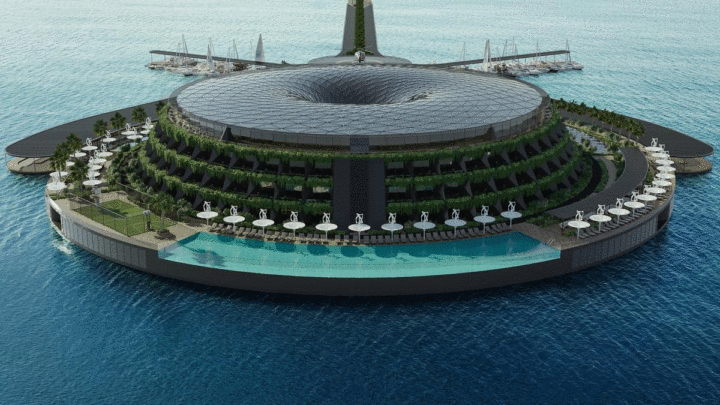Eco-Floating Hotel