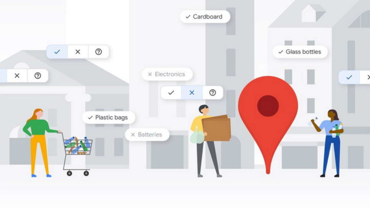 Google Maps reciclar novidade informação
