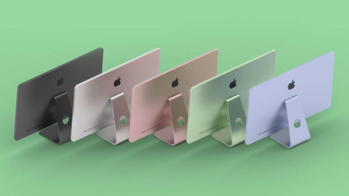 Innovaciones coloridas de Apple iMac