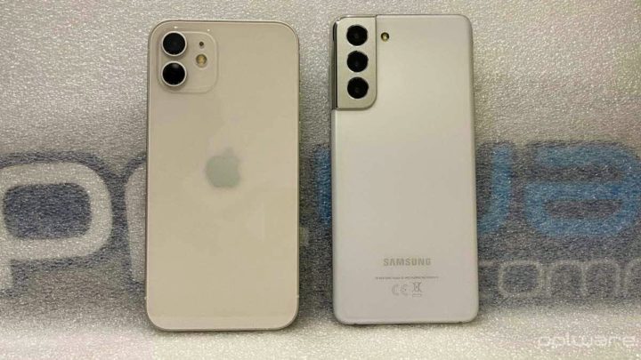 iPhone 12 Galaxy S21 Apple Samsung desvalorização