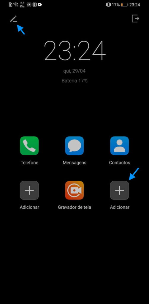 Huawei bateria smartphone utilização apps