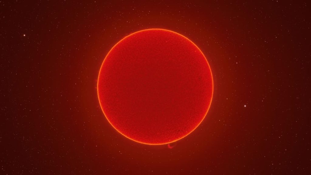 A incrível fotografia do Sol que tem 230 megapíxeis e é composta por 100 mil imagens