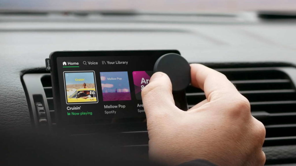 Car Thing: Spotify apresentou o seu gadget controlado por voz para usar no carro