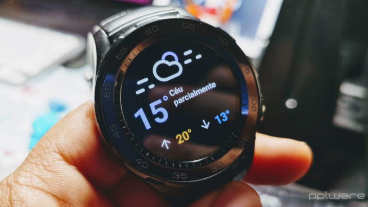 Wear OS smartwatches UV saúde relógio