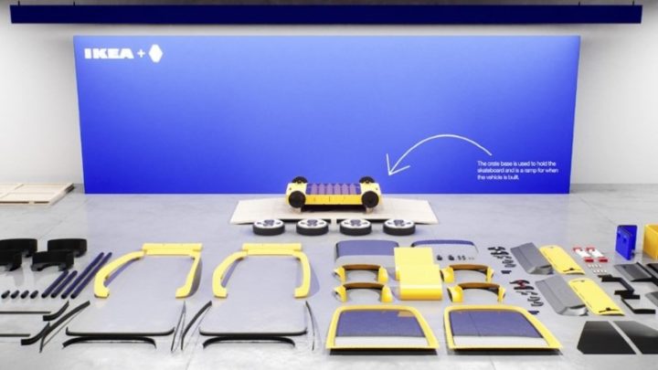 Ikea: Em breve vai poder montar o seu próprio carro elétrico