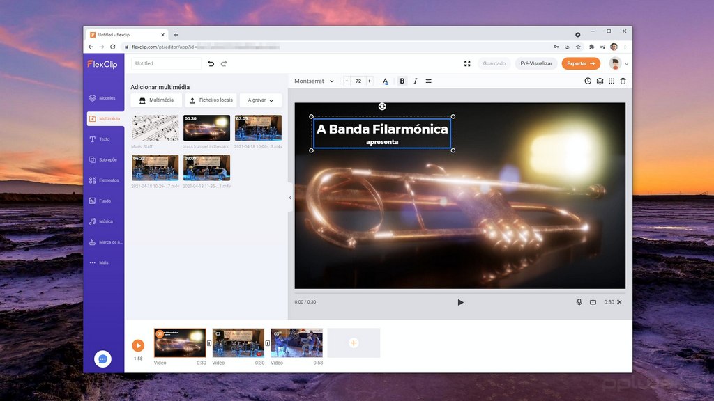 FlexClip, a forma descomplicada de criar e editar os seus vídeos online e gratuitamente