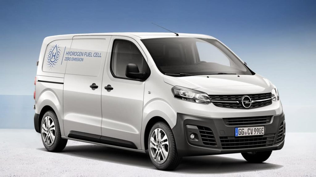 Novo Opel Vivaro com bateria de hidrogénio e 400 km de autonomia sem emissões