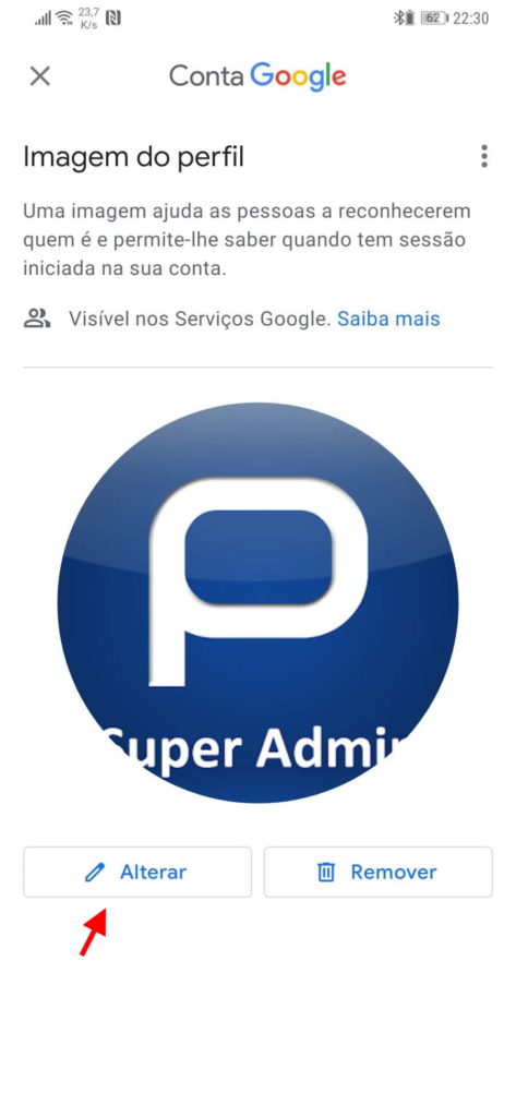 Servicios de Google Fotos de Google Android